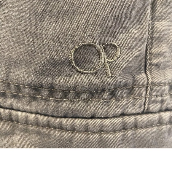 Ocean Pacific OP Gray Cargo 10” Shorts Frayed Hem‎ Mens Size 40 (1242) - Picture 3 of 5